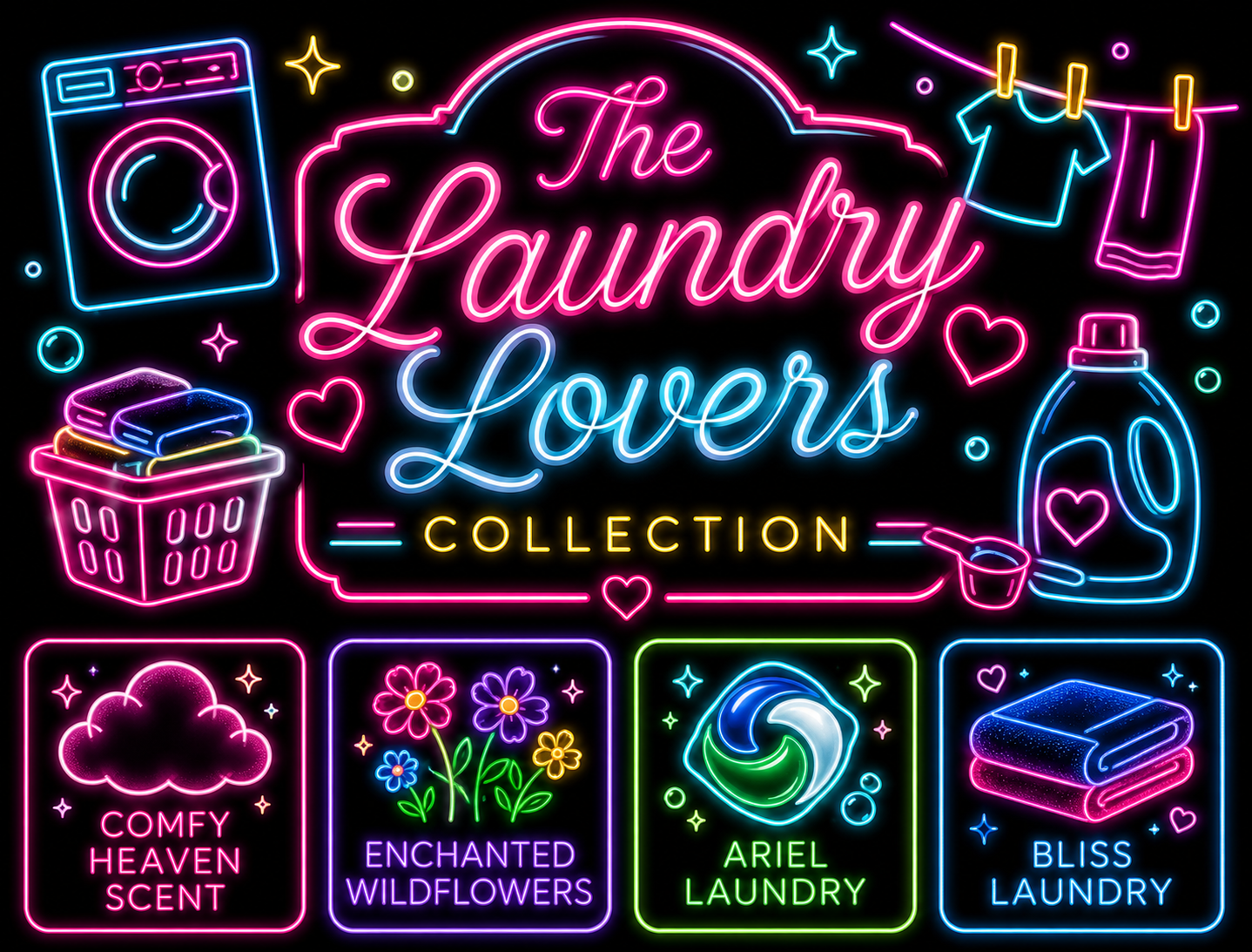 THE LAUNDRY LOVERS COLLECTION