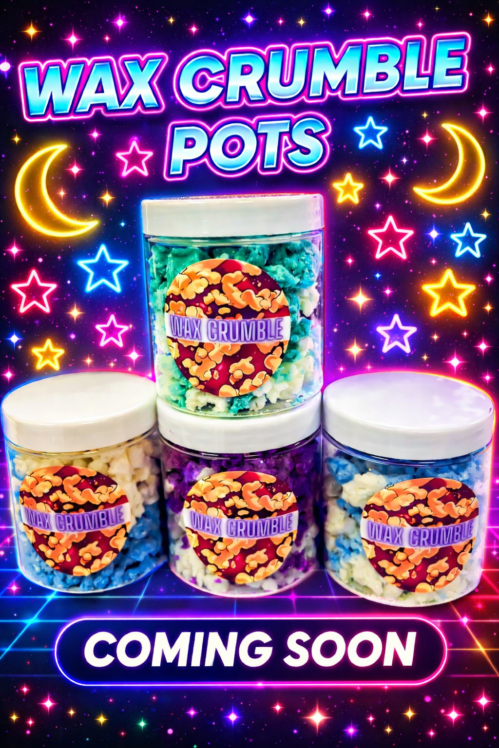 WAX CRUMBLE POTS