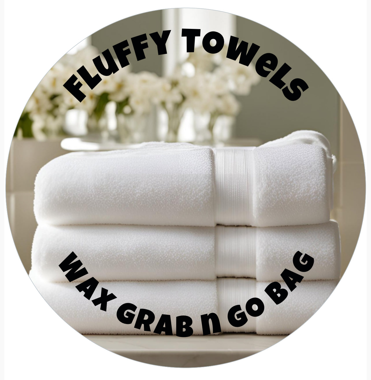 FLUFFY TOWELS GRAB N GO BAG