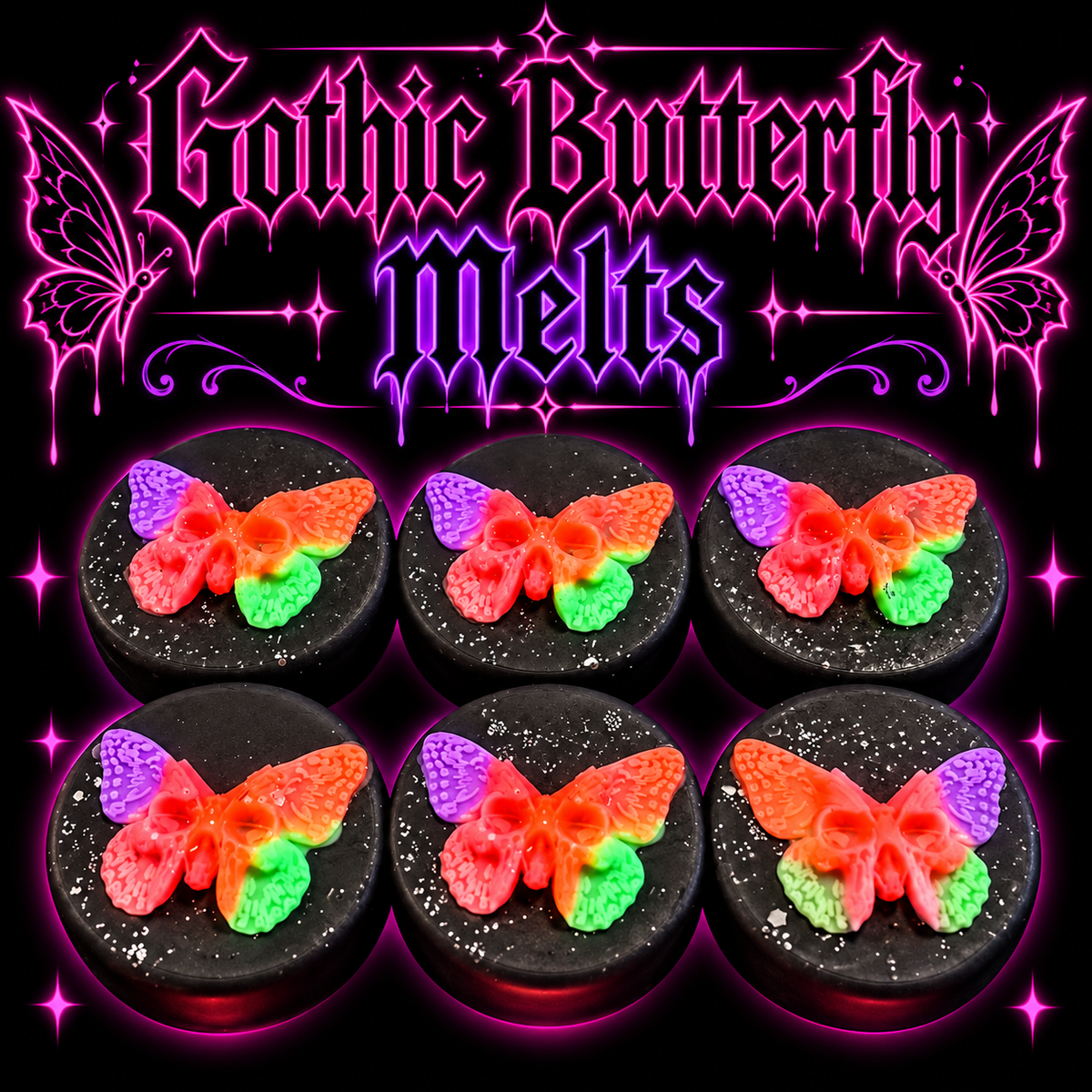GOTHIC BUTTERFLY WAX MELTS