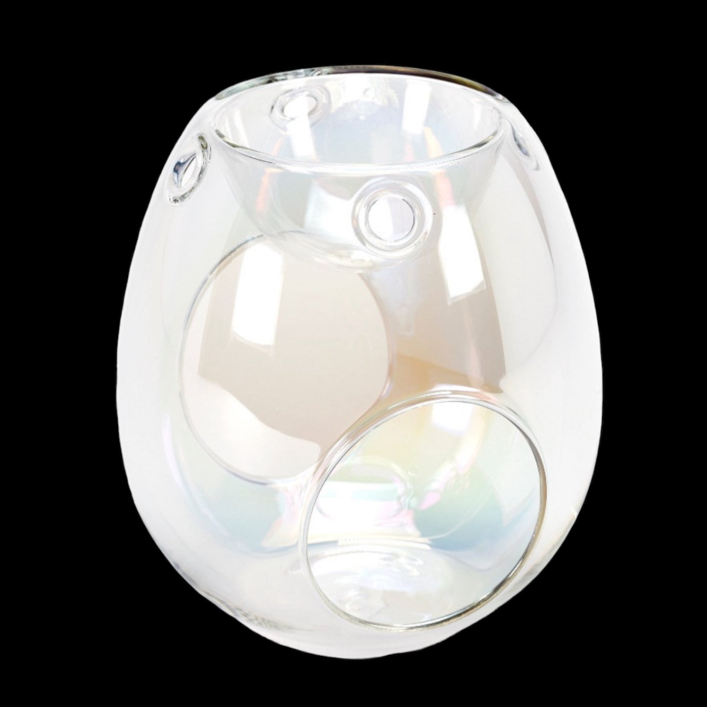 Pearl Clear Glass Wax Melter