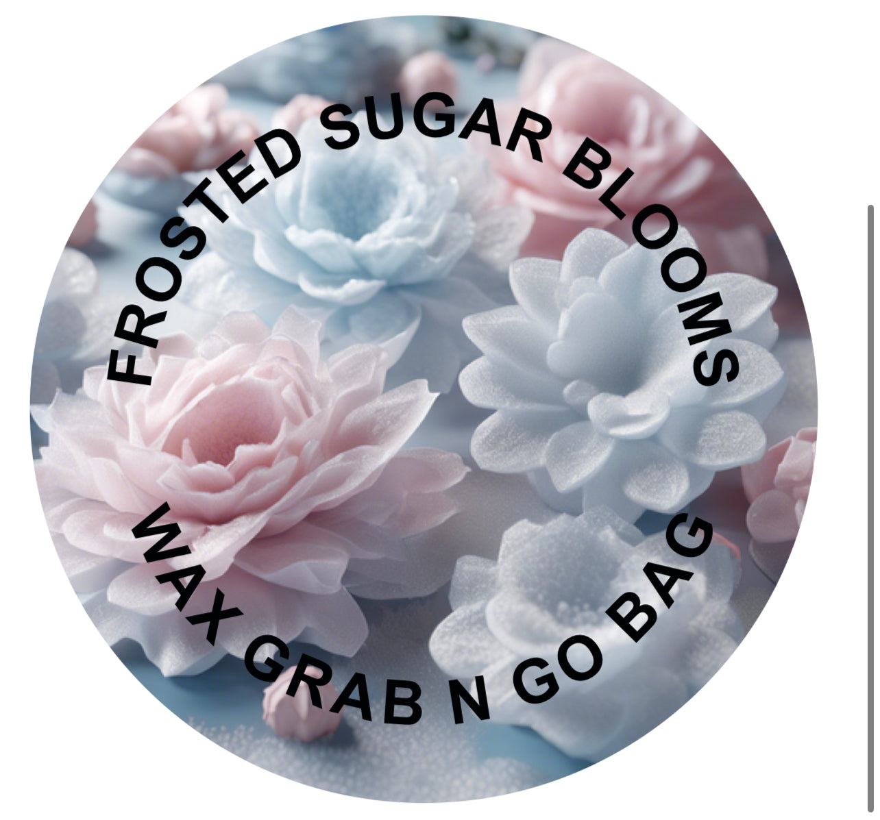 FROSTED SUGAR BLOOMS WAX GRAB N GO BAGS