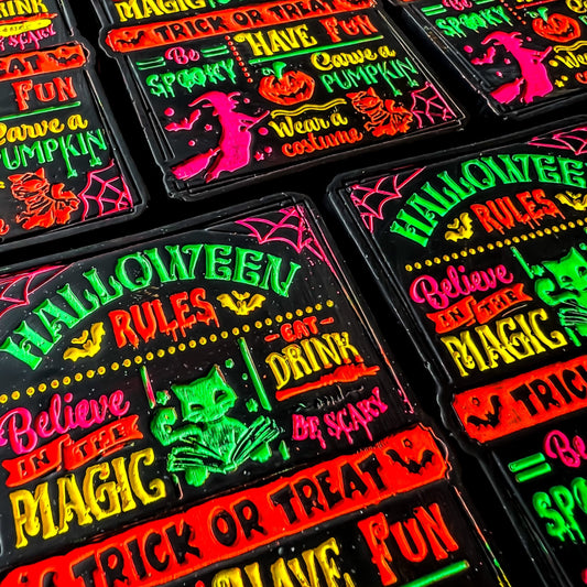 HALLOWEEN RULES WAX SLAB