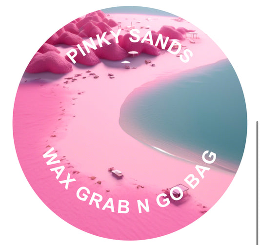 PINK SANDS WAX GRAB N GO BAG