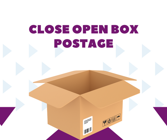 CLOSE OPEN BOX POSTAGE