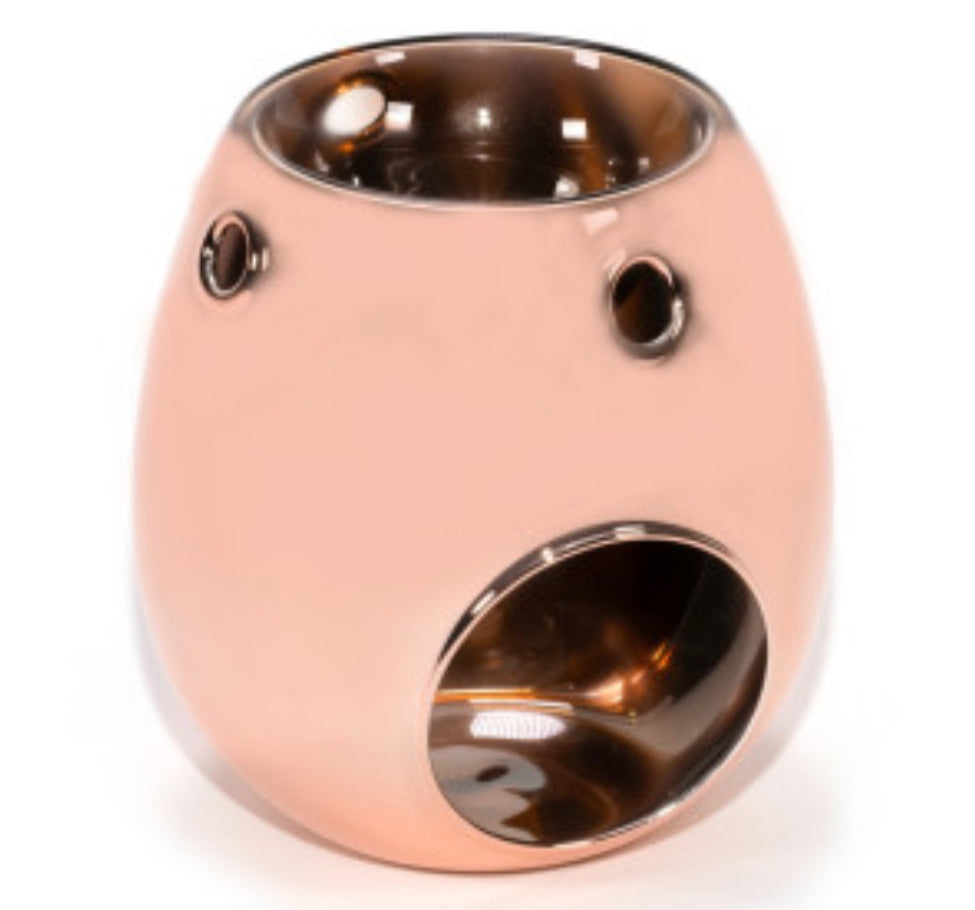 ROSE GOLD GLASS WAX MELTER