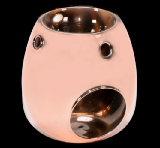 ROSE GOLD GLASS WAX MELTER