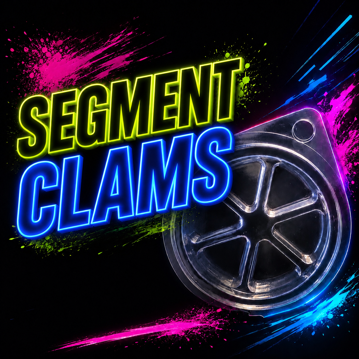 NEW SEGMENT CLAMS ( BUY 5 GET 1 FREE)