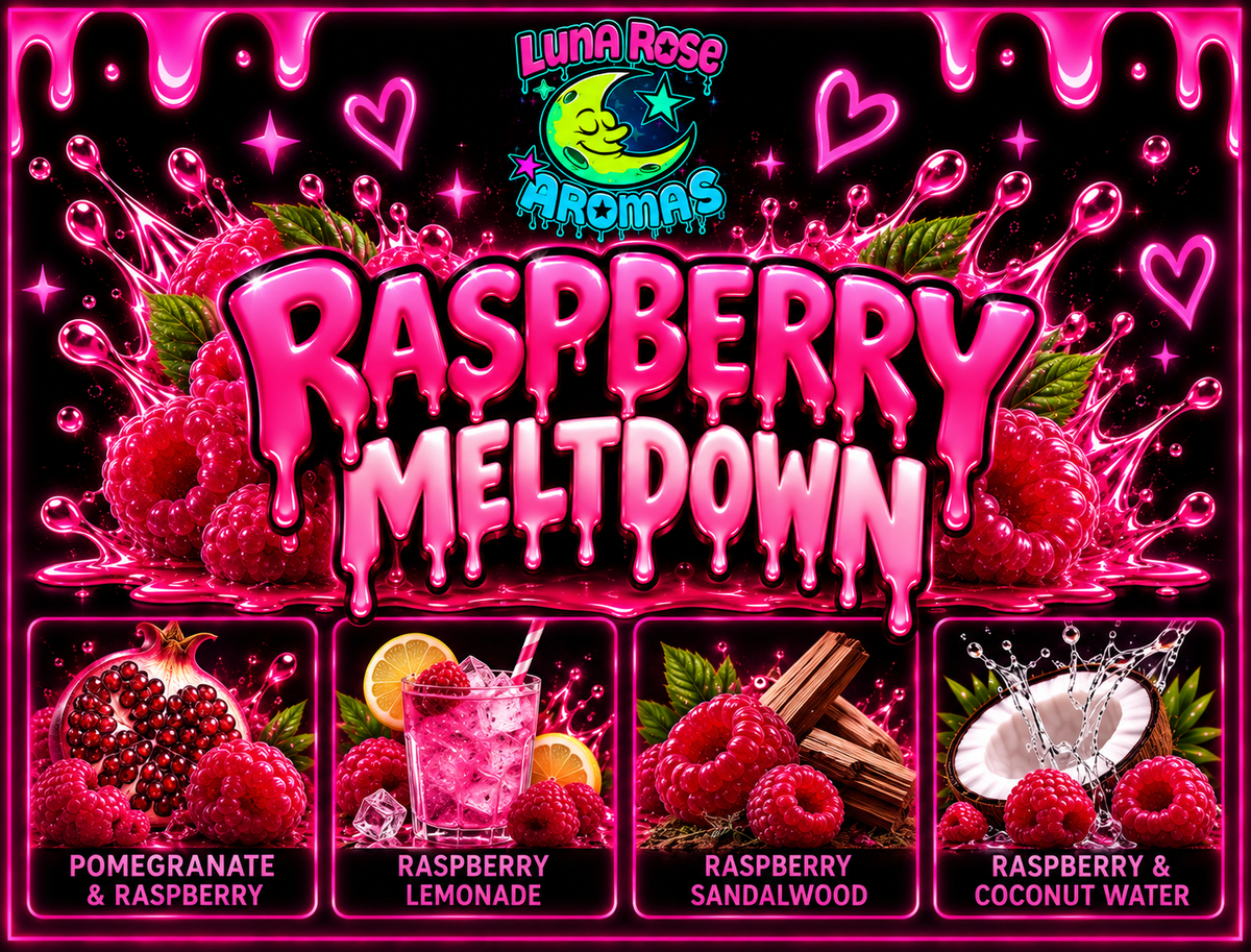 RASPBERRY MELTDOWN WAX COLLECTION