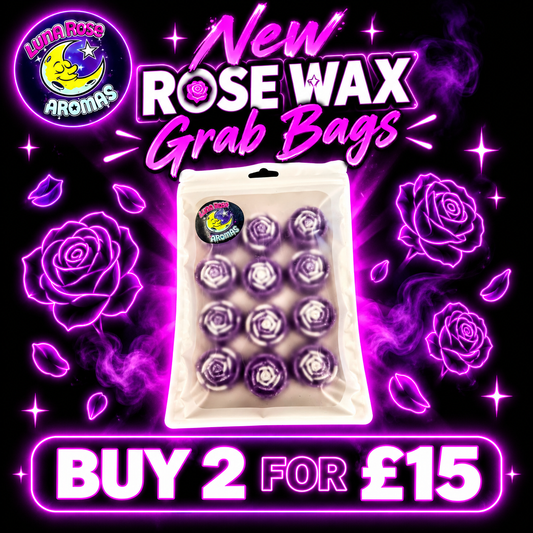 WAX ROSE GRAB BAGS ( Buy 2 For £15)